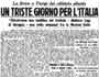 L'Italia firma il trattato di pace